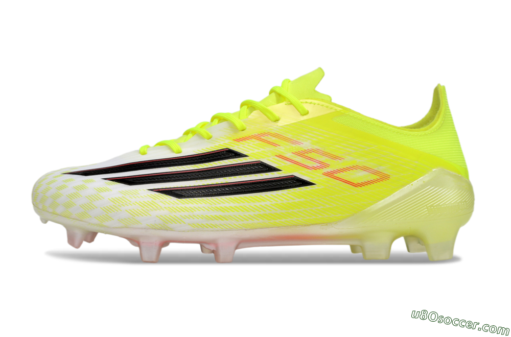 Adidas F50 Elite FG Firm Ground Soccer Cleats - Yellow/Black/Red 2
