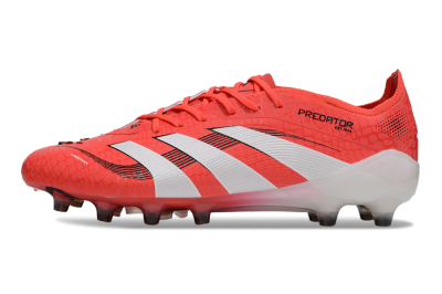 Adidas Predator 25 Elite AG Artificial Grass Soccer Cleats - Red/White/Black