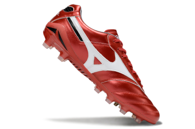 Mizuno Morelia 2 FG Firm Ground Soccer Cleats - Red/White