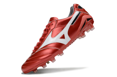 Mizuno Morelia 2 FG Firm Ground Soccer Cleats - Red/White