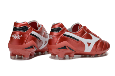 Mizuno Morelia 2 FG Firm Ground Soccer Cleats - Red/White