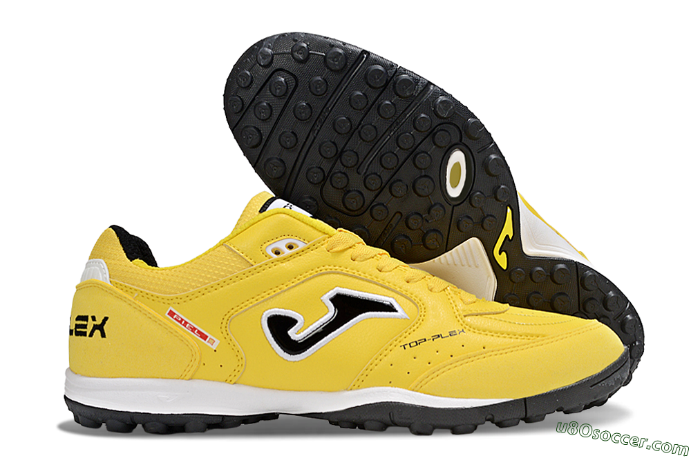 Joma Top Flex TF Artificial Turf Soccer Shoes - Yellow/Black/White 1