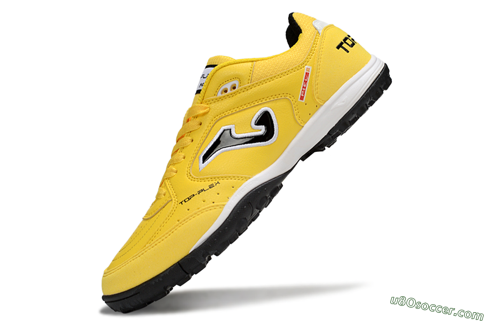 Joma Top Flex TF Artificial Turf Soccer Shoes - Yellow/Black/White 5
