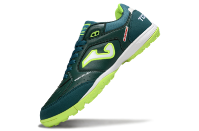 Joma Top Flex TF Artificial Turf Soccer Shoes - Green/Yellow/White