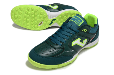 Joma Top Flex TF Artificial Turf Soccer Shoes - Green/Yellow/White