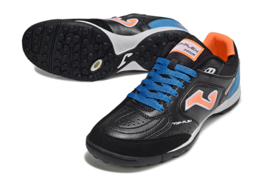 Joma Top Flex TF Artificial Turf Soccer Shoes - Black/Red/Blue