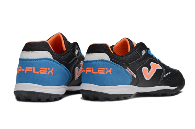 Joma Top Flex TF Artificial Turf Soccer Shoes - Black/Red/Blue