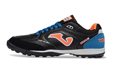 Joma Top Flex TF Artificial Turf Soccer Shoes - Black/Red/Blue