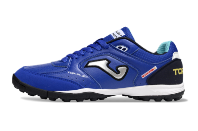 Joma Top Flex TF Artificial Turf Soccer Shoes - Blue/Black/Silver