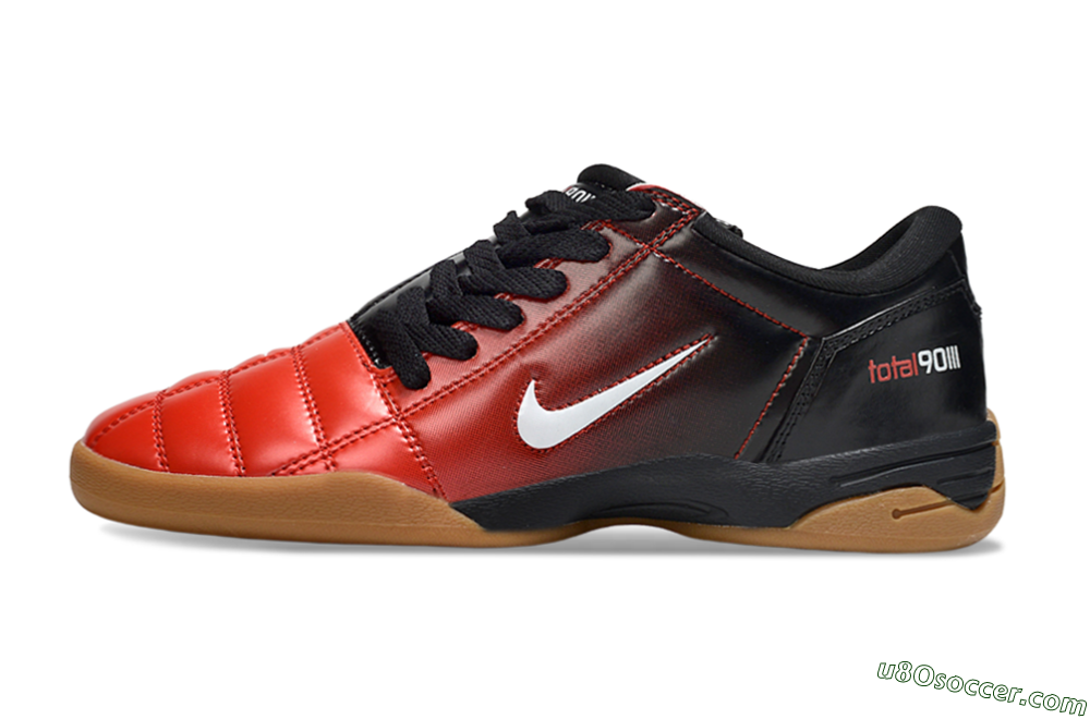 Nike Total 90 III IC Indoor & Futsal Soccer Shoes - Red/White/Black 2