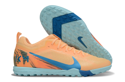 Nike Air Zoom Mercurial Vapor 16 Pro TF Artificial Turf Soccer Shoes - Orange/Blue/Jade