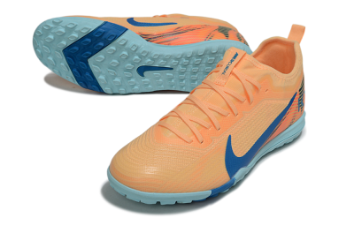 Nike Air Zoom Mercurial Vapor 16 Pro TF Artificial Turf Soccer Shoes - Orange/Blue/Jade