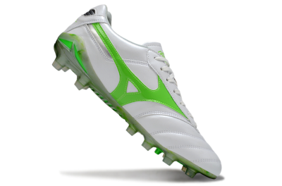 Mizuno Morelia 2 FG Firm Ground Soccer Cleats - White/Yellow