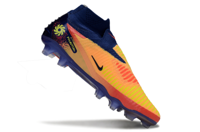 Nike Phantom 6 Elite FG Firm Ground Soccer Cleats - Red/Yellow/Blue