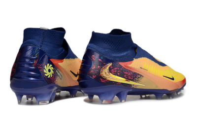 Nike Phantom 6 Elite FG Firm Ground Soccer Cleats - Red/Yellow/Blue
