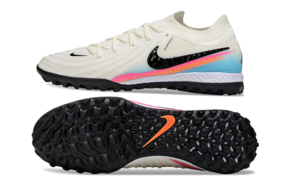 Nike Phantom GX 2 Elite TF Artificial Turf Soccer Shoes - White/Red/Jade