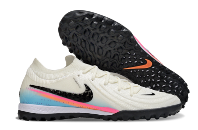 Nike Phantom GX 2 Elite TF Artificial Turf Soccer Shoes - White/Red/Jade