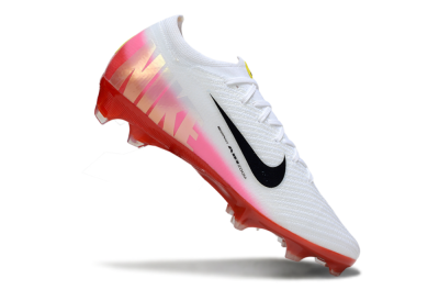 Nike Air Zoom Mercurial Vapor 16 Elite FG Firm Ground Soccer Cleats - White/Pink/Red
