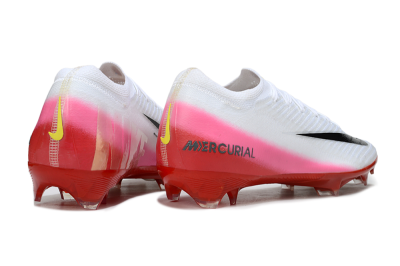 Nike Air Zoom Mercurial Vapor 16 Elite FG Firm Ground Soccer Cleats - White/Pink/Red