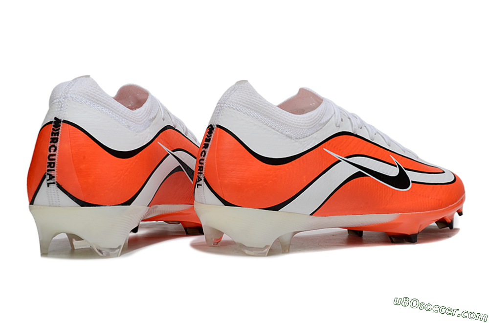 Nike Air Zoom Mercurial Vapor 15 Elite R9 1998 FG Firm Ground Soccer Cleats - White/Red/Black 6