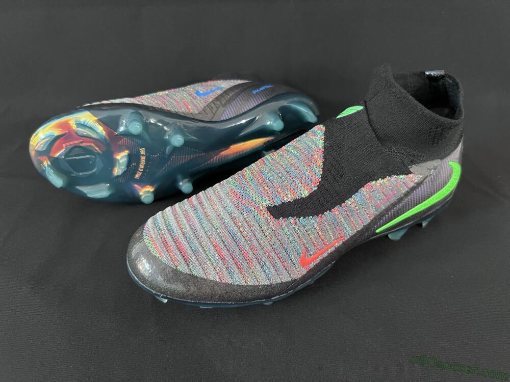 Nike Phantom 6 Elite FG Firm Ground Soccer Cleats - Black/Yellow/Red