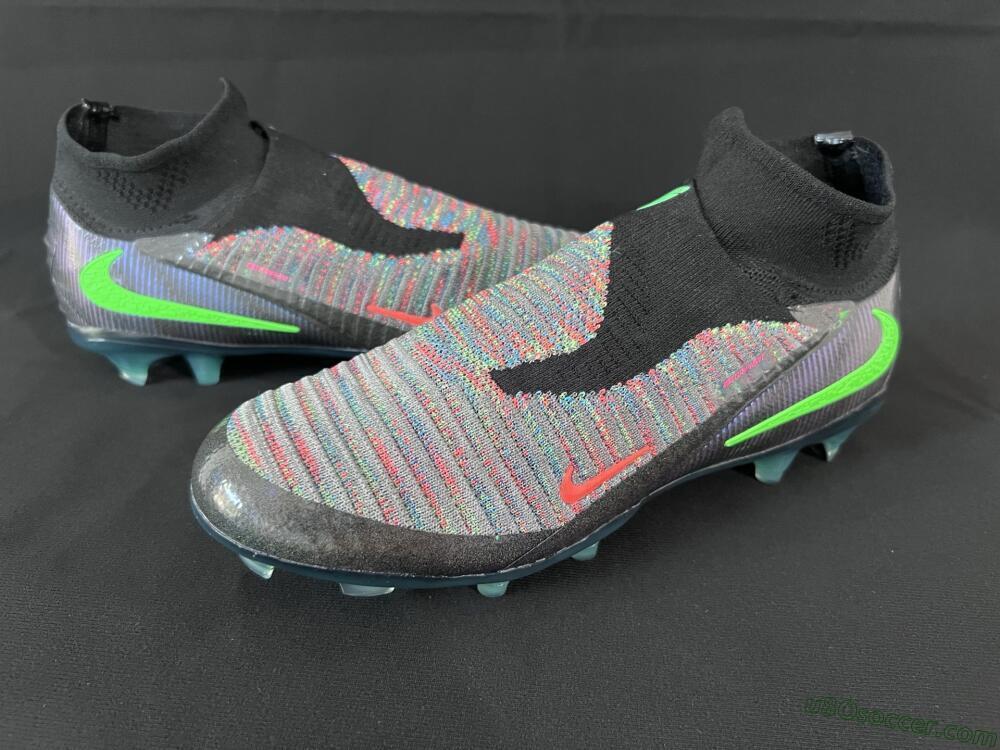Nike Phantom 6 Elite FG Firm Ground Soccer Cleats - Black/Yellow/Red