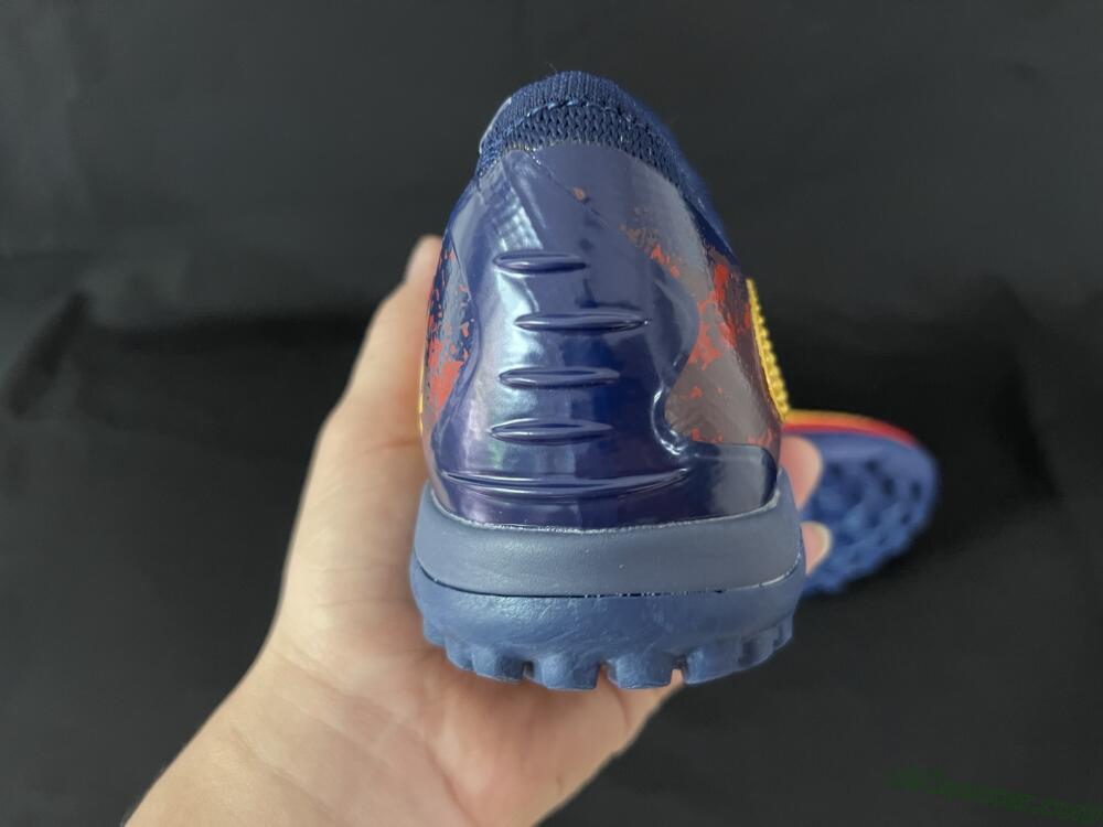 Nike Phantom 6 Elite TF Artificial Turf Soccer Shoes - Yellow/Red/Blue