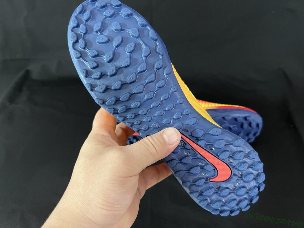 Nike Phantom 6 Elite TF Artificial Turf Soccer Shoes - Yellow/Red/Blue