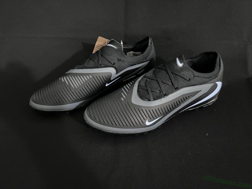 Nike Phantom 6 Low Elite TF Artificial Turf Soccer Shoes - Black/Jade