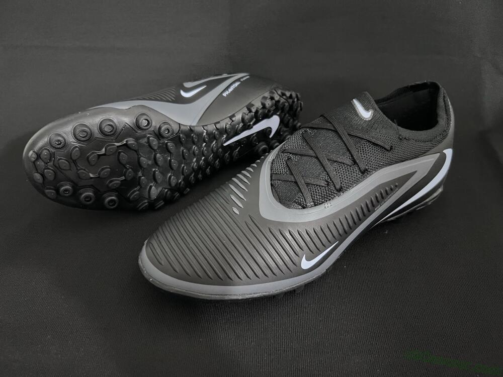 Nike Phantom 6 Low Elite TF Artificial Turf Soccer Shoes - Black/Jade