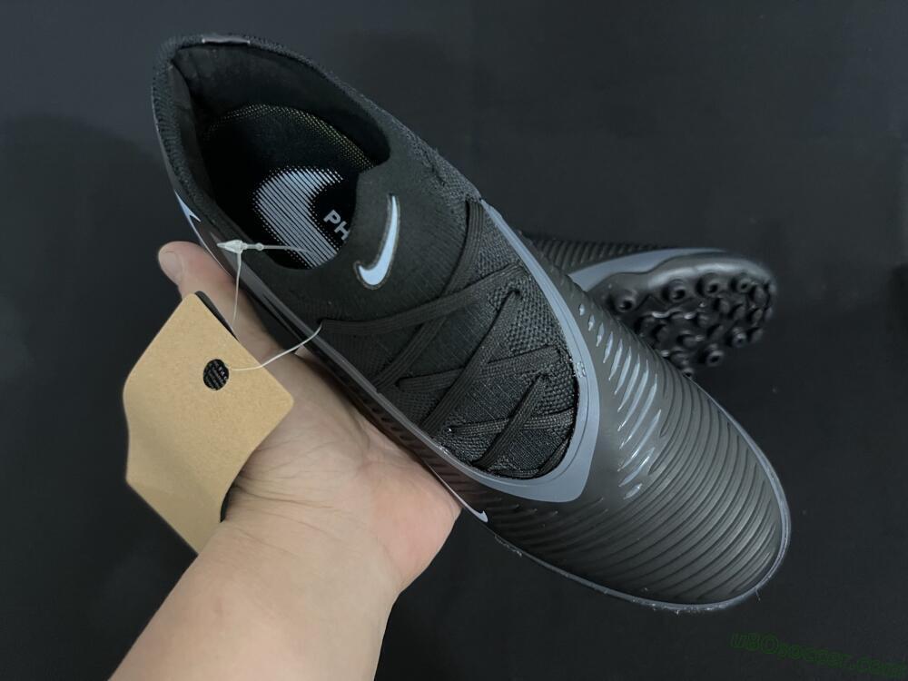 Nike Phantom 6 Low Elite TF Artificial Turf Soccer Shoes - Black/Jade