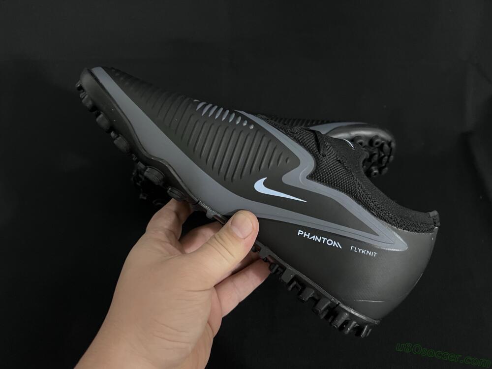 Nike Phantom 6 Low Elite TF Artificial Turf Soccer Shoes - Black/Jade