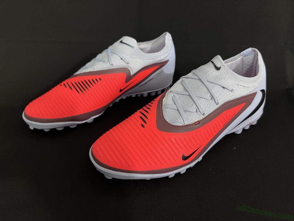 Nike Phantom 6 Low Elite TF Artificial Turf Soccer Shoes - Red/Blue/Black
