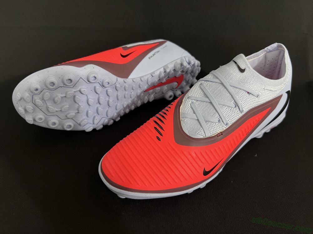 Nike Phantom 6 Low Elite TF Artificial Turf Soccer Shoes - Red/Blue/Black