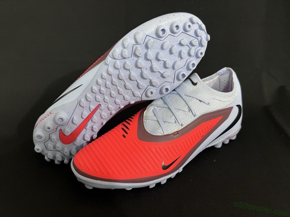 Nike Phantom 6 Low Elite TF Artificial Turf Soccer Shoes - Red/Blue/Black
