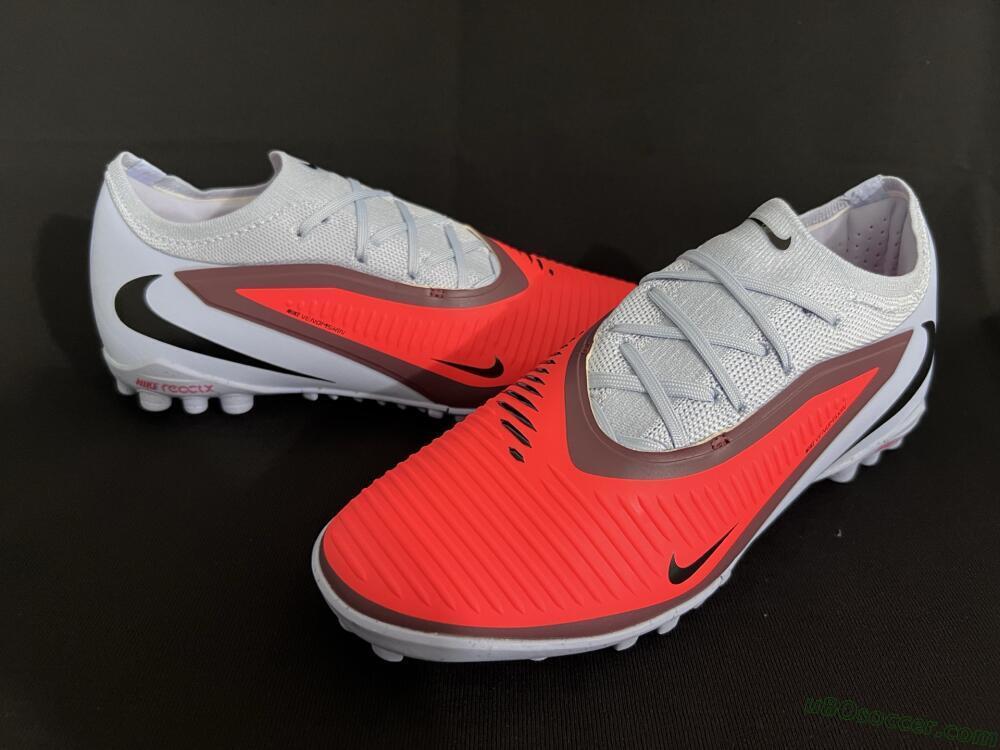 Nike Phantom 6 Low Elite TF Artificial Turf Soccer Shoes - Red/Blue/Black