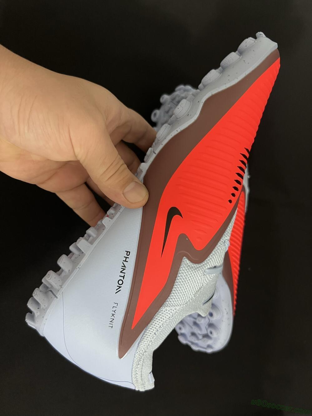 Nike Phantom 6 Low Elite TF Artificial Turf Soccer Shoes - Red/Blue/Black