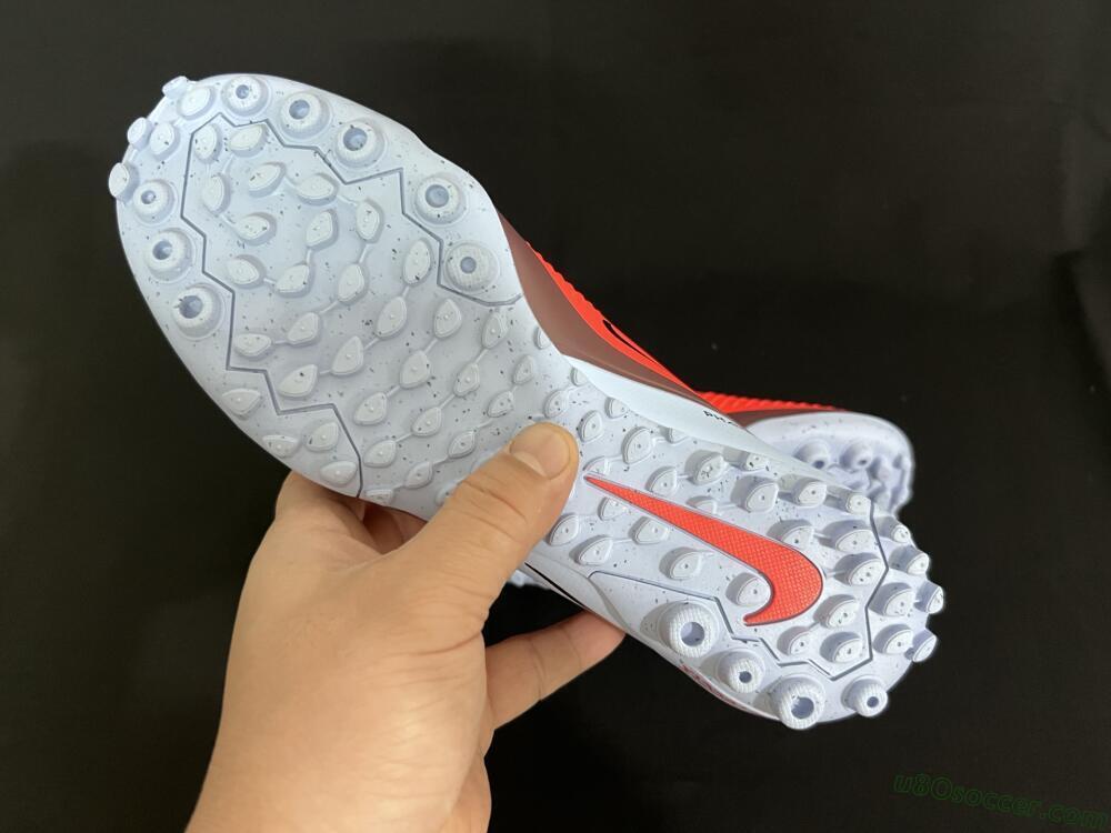 Nike Phantom 6 Low Elite TF Artificial Turf Soccer Shoes - Red/Blue/Black