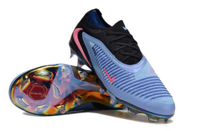 Nike Phantom 6 Low Elite FG Firm Ground Soccer Cleats - Blue/Vibrant Blue/Hot Pink