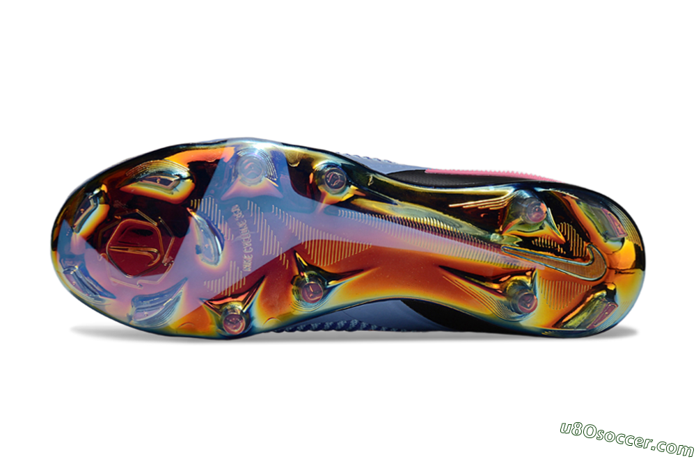 Nike Phantom 6 Low Elite FG Firm Ground Soccer Cleats - Blue/Vibrant Blue/Hot Pink 6