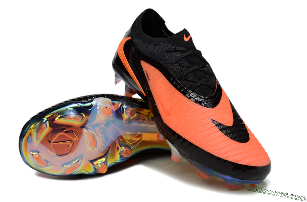 Nike Phantom 6 Low Elite FG Firm Ground Soccer Cleats - Orange/Electric Orange/Black 4