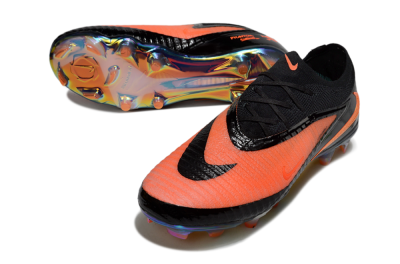 Nike Phantom 6 Low Elite FG Firm Ground Soccer Cleats - Orange/Electric Orange/Black