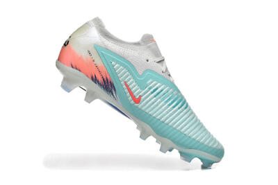 Nike Phantom 6 Low Elite FG Firm Ground Soccer Cleats - Aqua/Soft Blue/Coral Pink