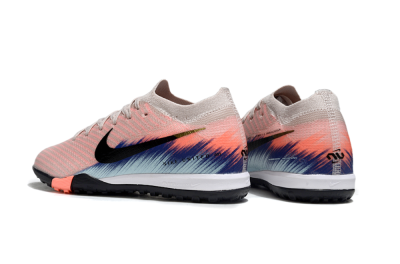 Nike Air Zoom Mercurial Vapor 16 Elite TF Artificial Turf Soccer Shoes - Pink/Coral Burst/Deep Blue