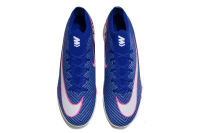 Nike Air Zoom Mercurial Vapor 16 Elite TF Artificial Turf Soccer Shoes - Blue/Electric Blue/Fuchsia Pink