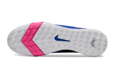 Nike Air Zoom Mercurial Vapor 16 Elite TF Artificial Turf Soccer Shoes - Blue/Electric Blue/Fuchsia Pink