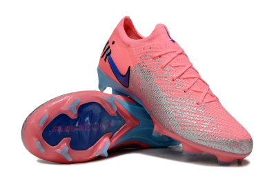 Nike Air Zoom Mercurial Vapor 16 Elite FG Firm Ground Soccer Cleats - Pink/Electric Pink/Aqua Blue