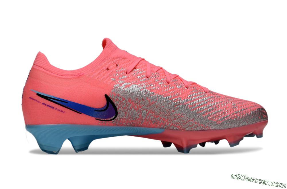 Nike Air Zoom Mercurial Vapor 16 Elite FG Firm Ground Soccer Cleats - Pink/Electric Pink/Aqua Blue 7
