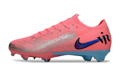 Nike Air Zoom Mercurial Vapor 16 Elite FG Firm Ground Soccer Cleats - Pink/Electric Pink/Aqua Blue