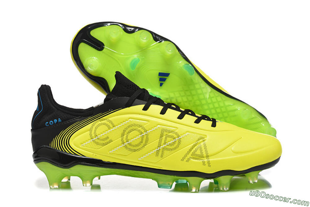 Adidas Copa Pure 2 FG Firm Ground Soccer Cleats - Yellow/Lime Blast/Black Out 1